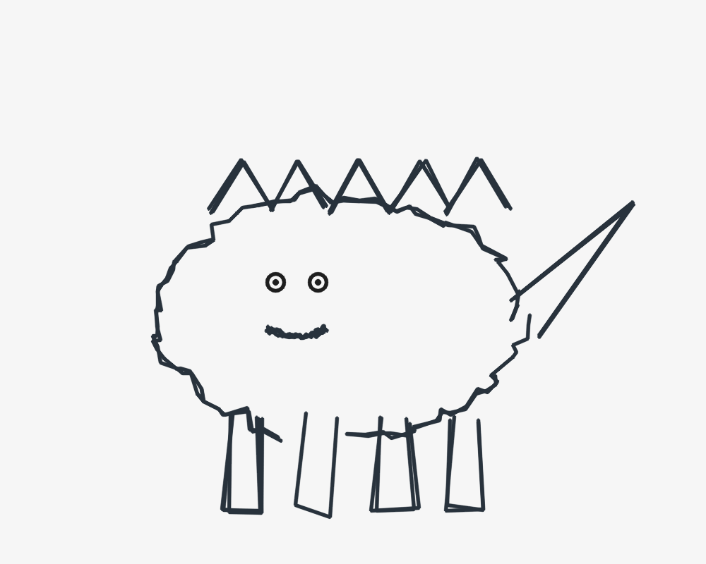 dinosaur drawing